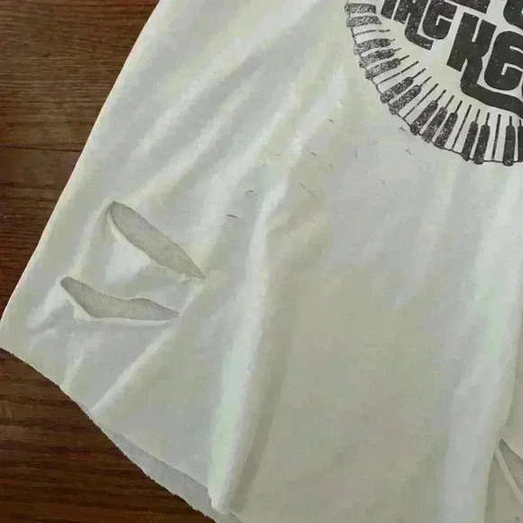 Mamie Ruth I Bang The Keys Tank Band Wife Piano Keyboard wifey Size Small NWT - Picture 8 of 14